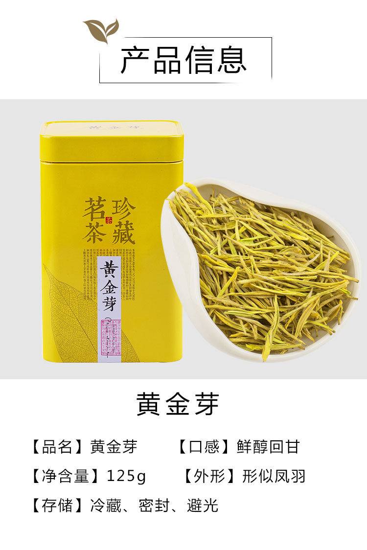 黄金牙茶和安吉白茶的