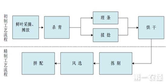 溧阳白茶工艺制作过程流程图