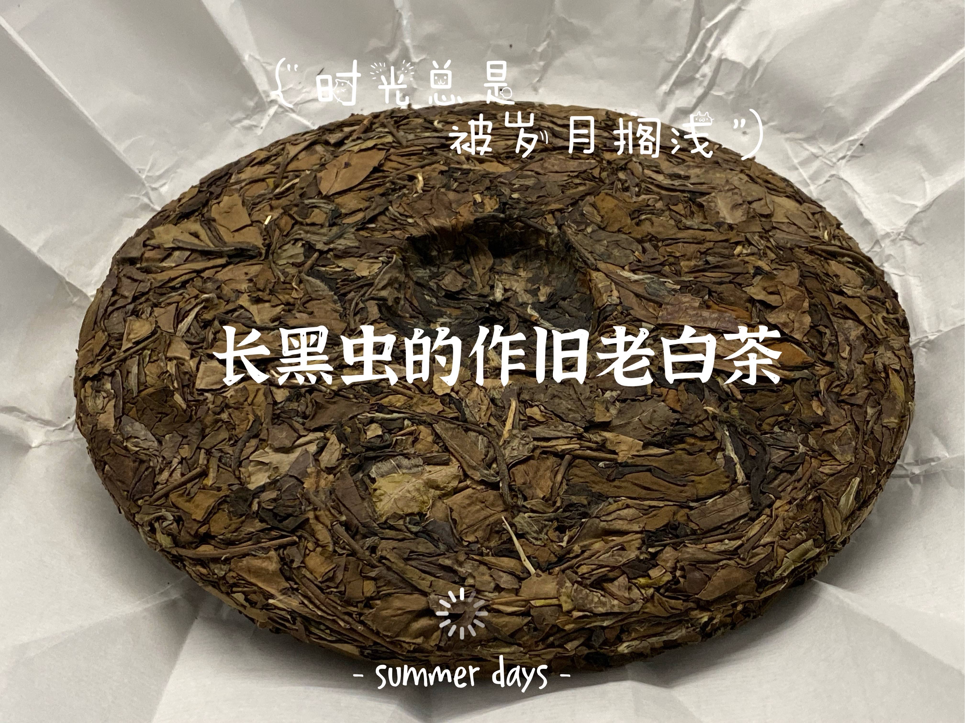 白茶闻起来有点味正常吗？