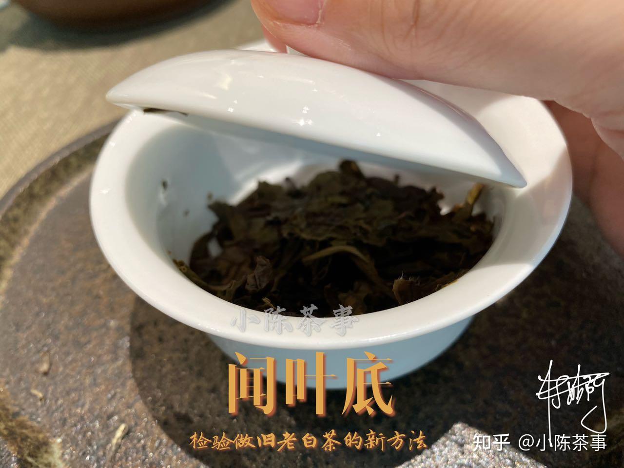 白茶开片纹和颜色