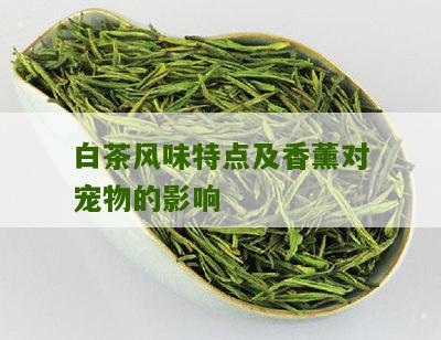 白茶风味特点及香薰对宠物的影响