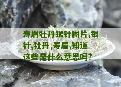 寿眉牡丹银针图片,银针,牡丹,寿眉,知道这些是什么意思吗?