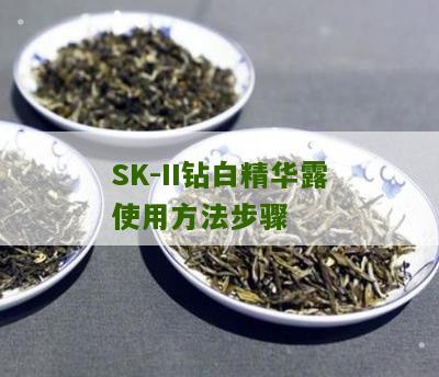 SK-II钻白精华露使用方法步骤