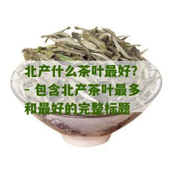 北产什么茶叶最好？ - 包含北产茶叶最多和最好的完整标题