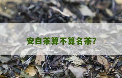 安白茶算不算名茶？