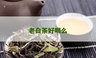 老白茶好喝么