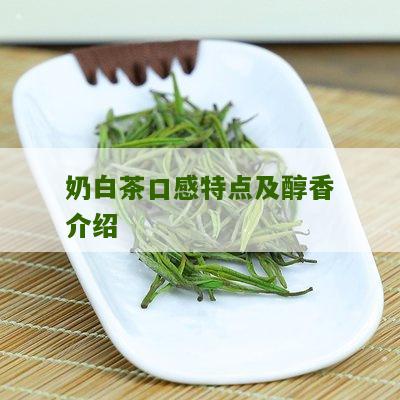 奶白茶口感特点及醇香介绍