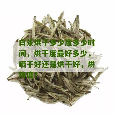 白茶烘干多少度多少时间，烘干度最好多少，晒干好还是烘干好，烘烤度？