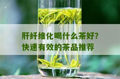 肝纤维化喝什么茶好？快速有效的茶品推荐