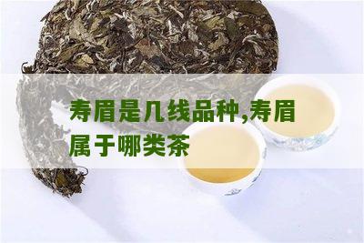 寿眉是几线品种,寿眉属于哪类茶