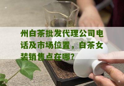 州白茶批发代理公司电话及市场位置，白茶女装销售点在哪？