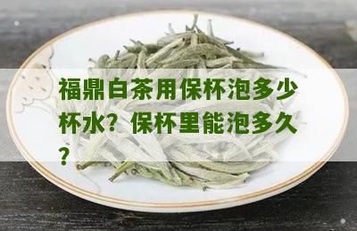 福鼎白茶用保杯泡多少杯水？保杯里能泡多久？