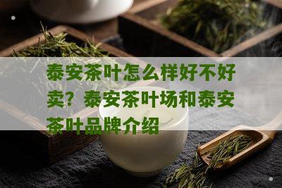 泰安茶叶怎么样好不好卖？泰安茶叶场和泰安茶叶品牌介绍