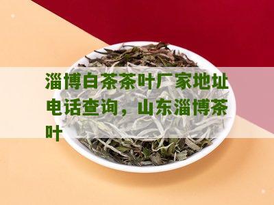 淄博白茶茶叶厂家地址电话查询，山东淄博茶叶