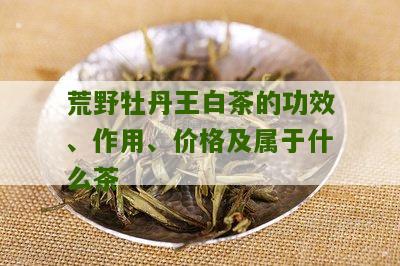 荒野牡丹王白茶的功效、作用、价格及属于什么茶