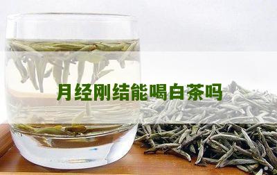 月经刚结能喝白茶吗