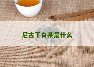 尼古丁白茶是什么