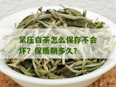 紧压白茶怎么保存不会坏？保质期多久？