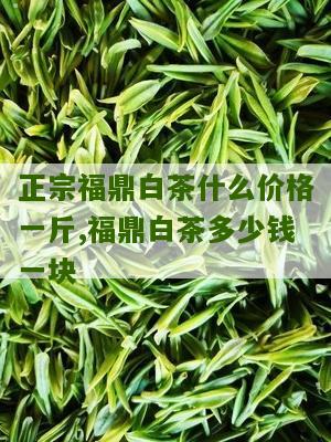 正宗福鼎白茶什么价格一斤,福鼎白茶多少钱一块