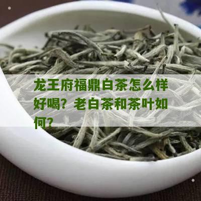 龙王府福鼎白茶怎么样好喝？老白茶和茶叶如何？