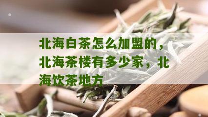 北海白茶怎么加盟的，北海茶楼有多少家，北海饮茶地方