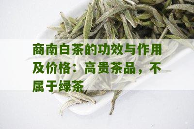 商南白茶的功效与作用及价格：高贵茶品，不属于绿茶