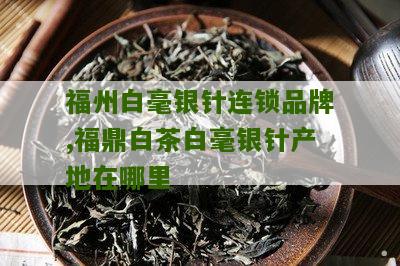 福州白毫银针连锁品牌,福鼎白茶白毫银针产地在哪里