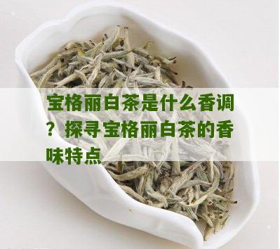 宝格丽白茶是什么香调？探寻宝格丽白茶的香味特点