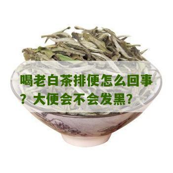 喝老白茶排便怎么回事？大便会不会发黑？