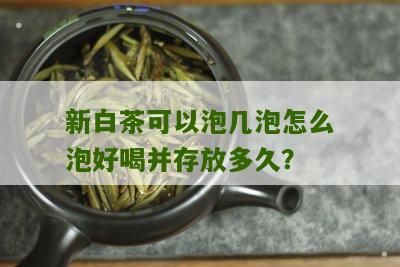 新白茶可以泡几泡怎么泡好喝并存放多久？