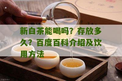 新白茶能喝吗？存放多久？百度百科介绍及饮用方法