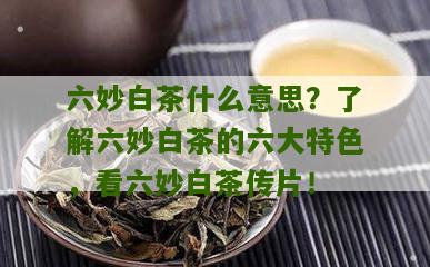 六妙白茶什么意思？了解六妙白茶的六大特色，看六妙白茶传片！