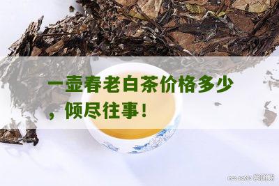 一壶春老白茶价格多少，倾尽往事！