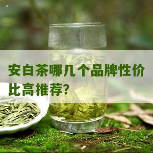 安白茶哪几个品牌性价比高推荐？