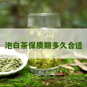 泡白茶保质期多久合适