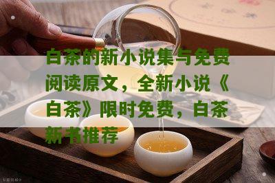 白茶的新小说集与免费阅读原文，全新小说《白茶》限时免费，白茶新书推荐