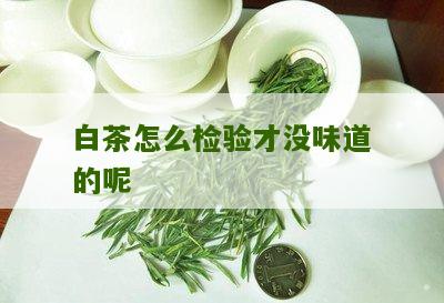 白茶怎么检验才没味道的呢