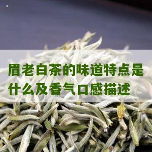 眉老白茶的味道特点是什么及香气口感描述