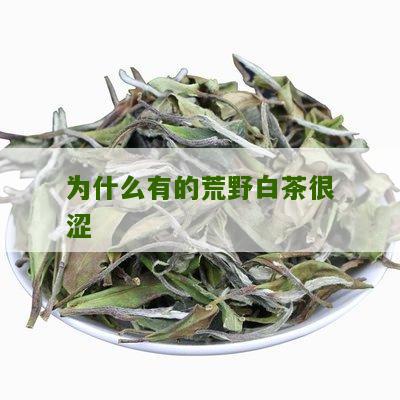 为什么有的荒野白茶很涩