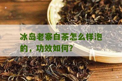 冰岛老寨白茶怎么样泡的，功效如何？