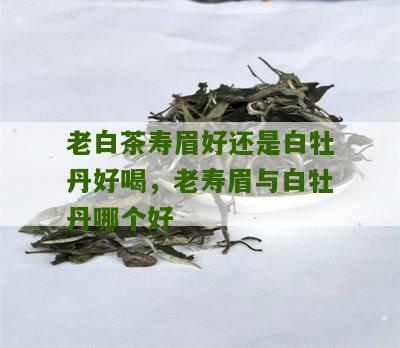 老白茶寿眉好还是白牡丹好喝，老寿眉与白牡丹哪个好