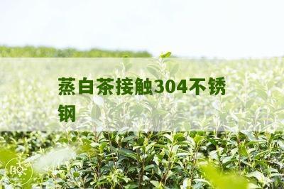 蒸白茶接触304不锈钢