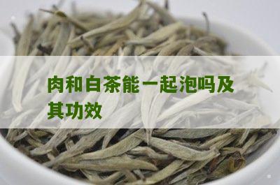 肉和白茶能一起泡吗及其功效