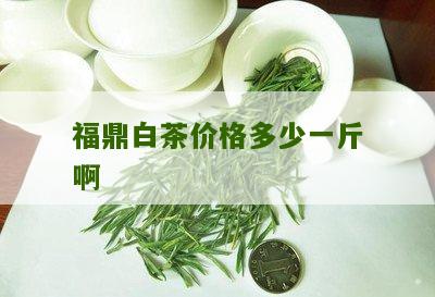 福鼎白茶价格多少一斤啊