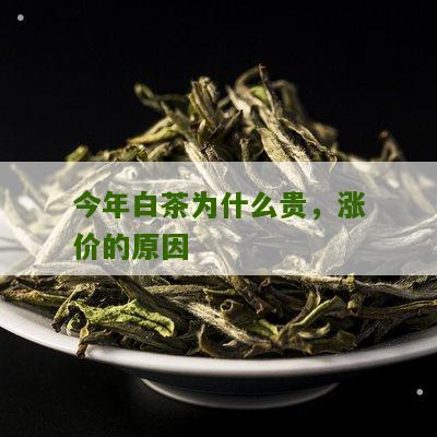 今年白茶为什么贵，涨价的原因