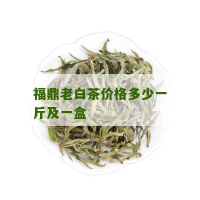 福鼎老白茶价格多少一斤及一盒