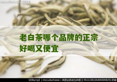 老白茶哪个品牌的正宗好喝又便宜