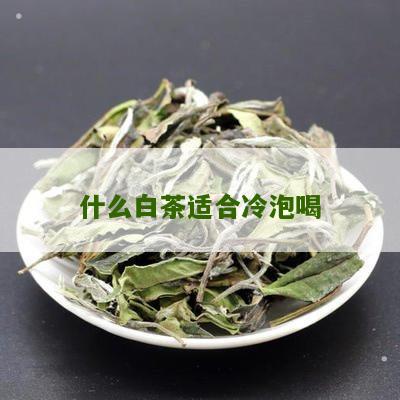 什么白茶适合冷泡喝