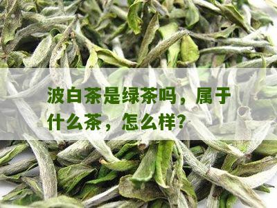 波白茶是绿茶吗，属于什么茶，怎么样？