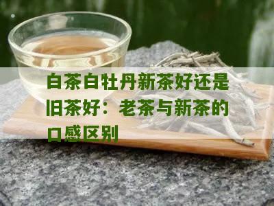 白茶白牡丹新茶好还是旧茶好：老茶与新茶的口感区别